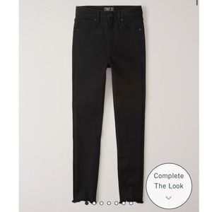 ABERCROMBIE High Rise Super Skinny Ankle Jean